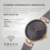 ساعت مچی زنانه اوباکو Obaku اورجینال مدل V256LXVNMN