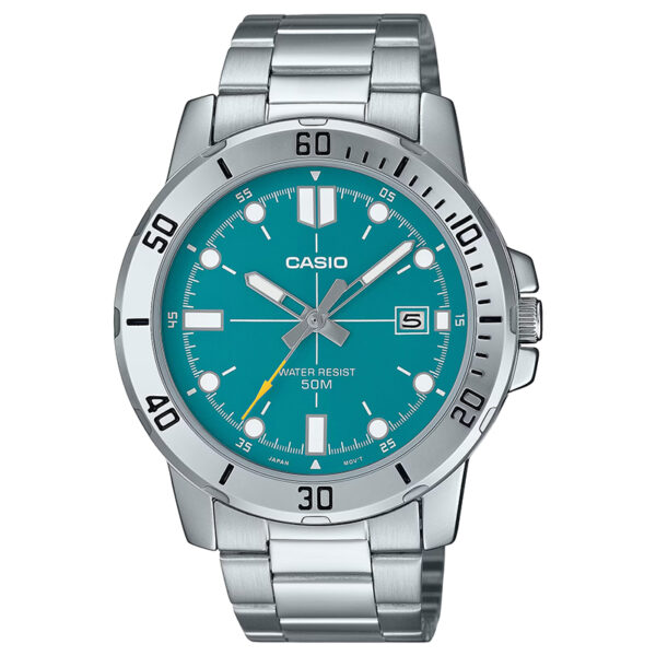 ساعت کاسیو Casio مردانه مدل MTP-VD01D-3E2V