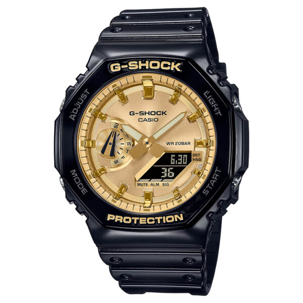 ساعت کاسیو G-SHOCK مردانه مدل GA‑2100GB‑1A