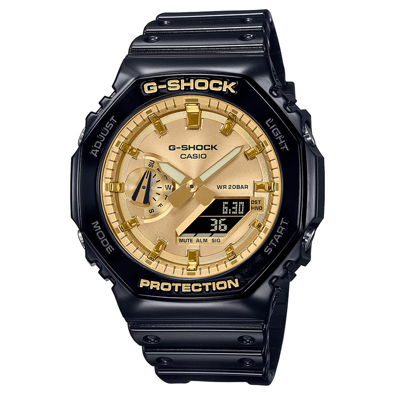 ساعت کاسیو G-SHOCK مردانه مدل GA‑2100GB‑1A