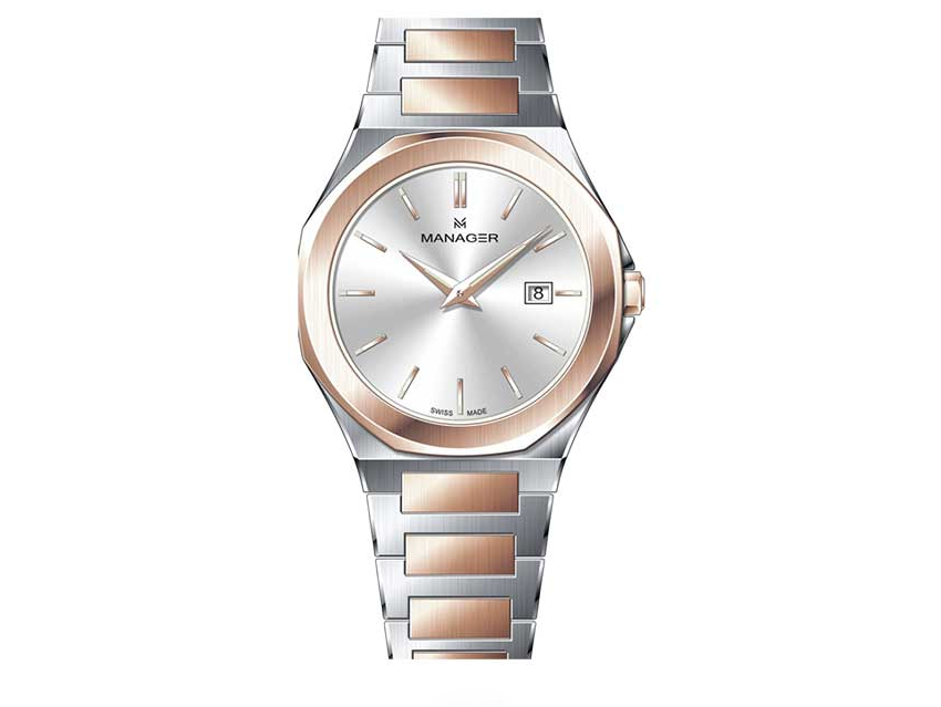 ساعت مچی مردانه منیجر MANAGER مدل MAN-RF-112-BRM