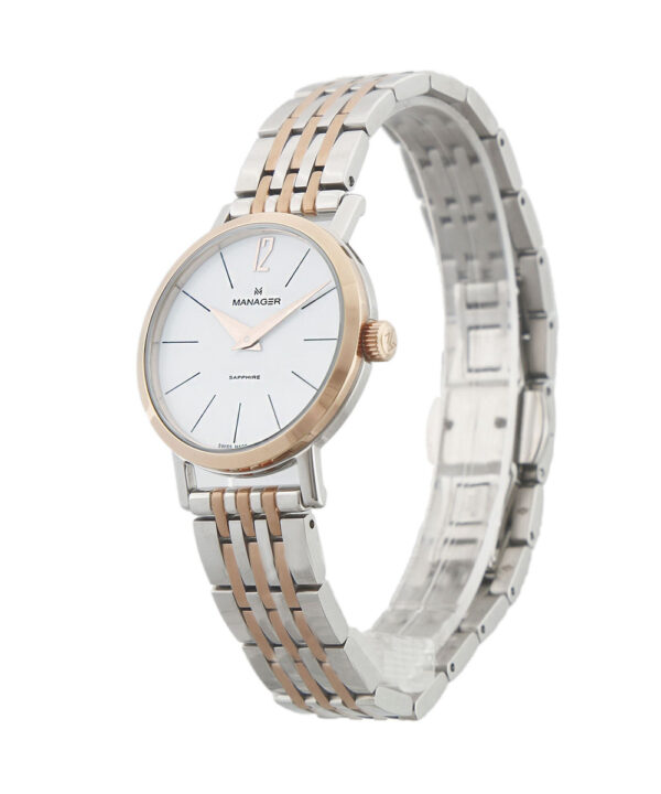 ساعت مچی زنانه منیجر MANAGER مدل MAN-PS-03-RTTM