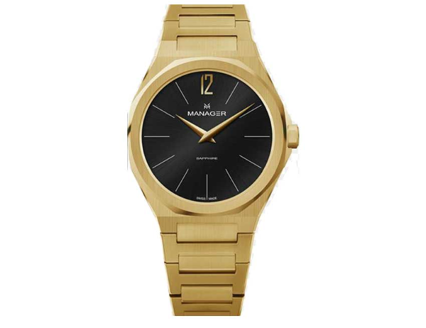 ساعت مچی مردانه منیجر MANAGER مدل MAN-RF-11-GM