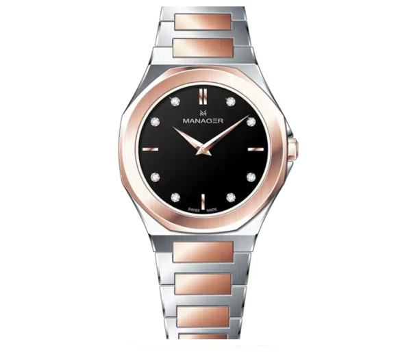 ساعت مچی زنانه منیجر MANAGER مدل MAN-RW-211-BRM