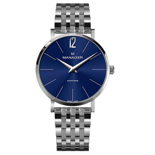 ساعت مچی زنانه منیجر MANAGER مدل MAN-PS-10-SM