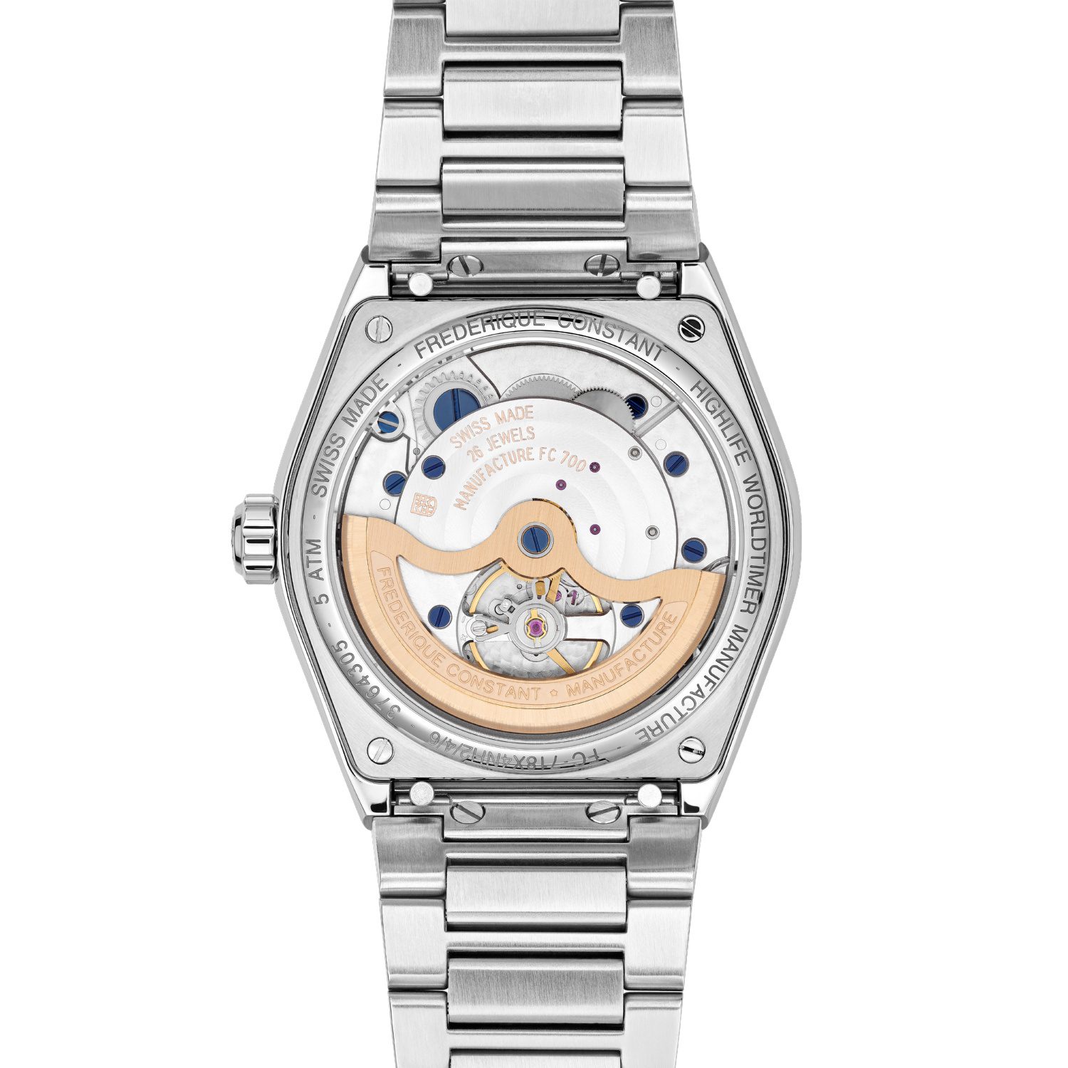 ساعت مردانه فردریک کنستانت FREDERIQUE CONSTANT مدلFC-718N4NH6B
