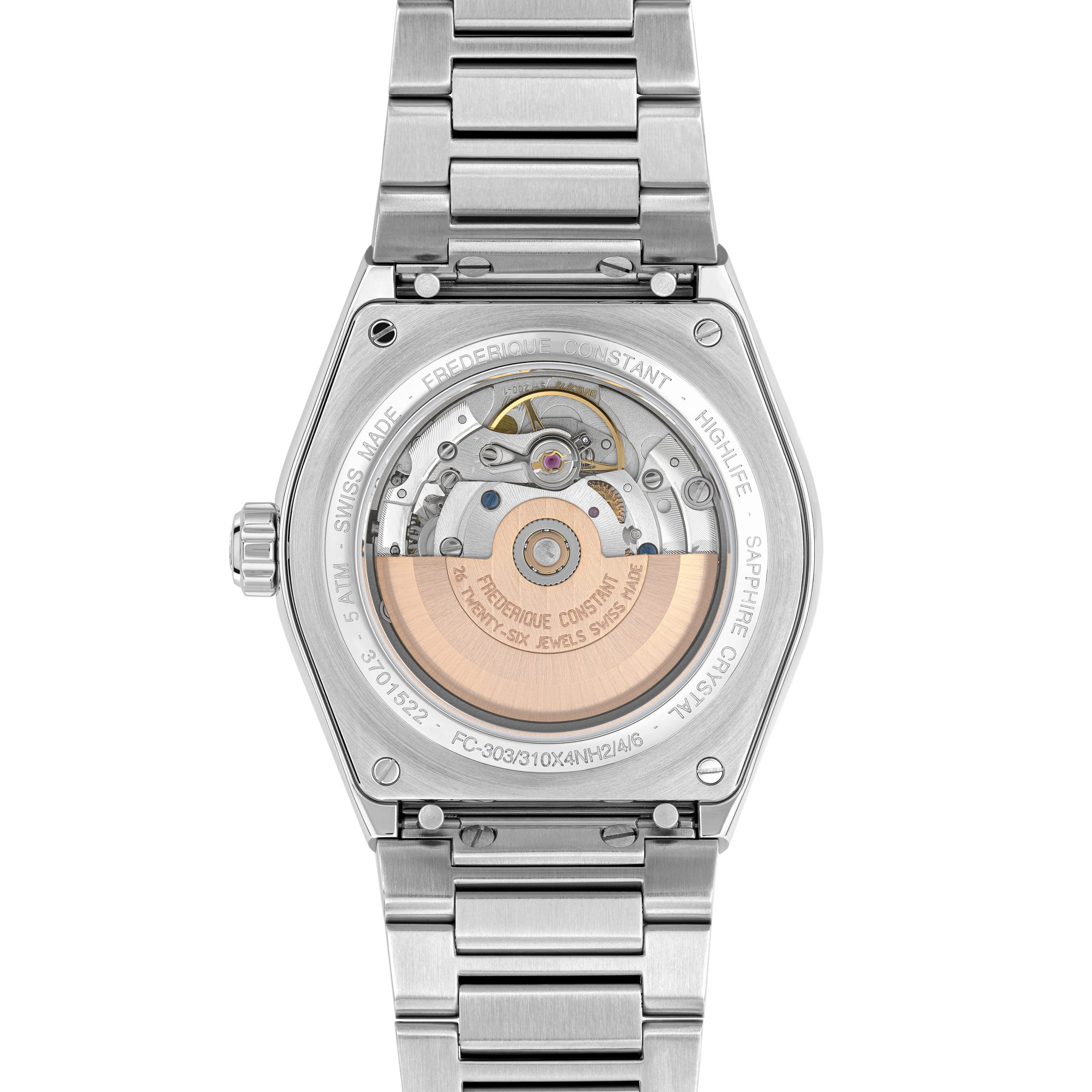 ساعت مردانه فردریک کنستانت FREDERIQUE CONSTANT مدلFC-303BL4NH6B