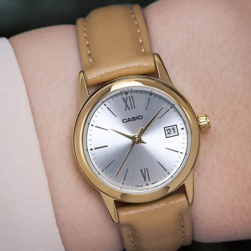 ساعت کاسیو Casio زنانه مدل LTP-V002GL-7B3UDF