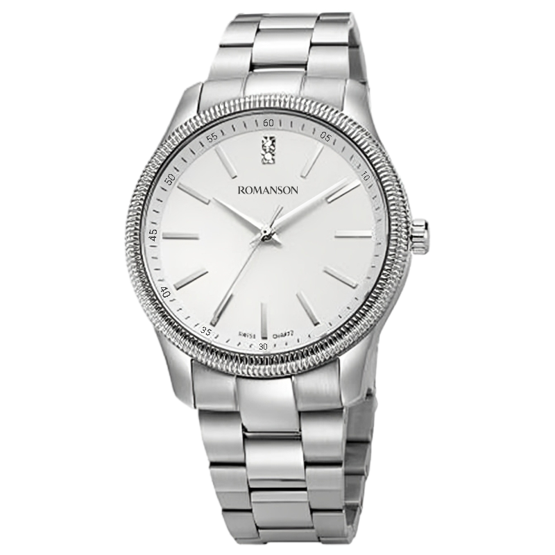 ساعت رومانسون Romanson مردانه مدل TM5BS505MMWWA12W-W