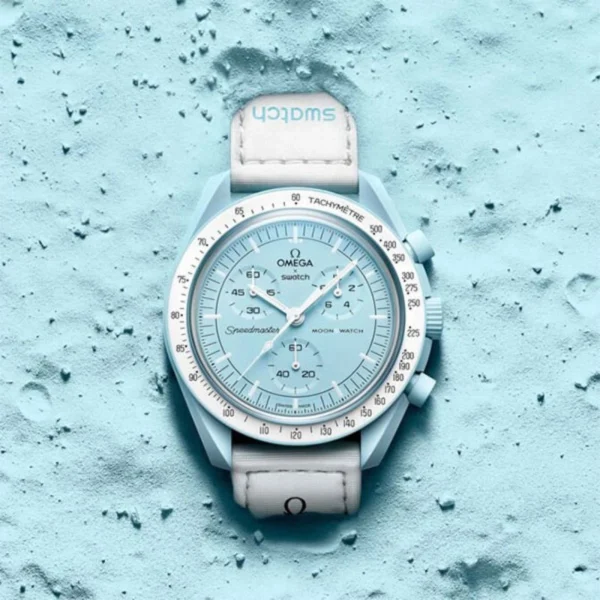 ساعت سواچ مدل Mission To Uranus SO33L100 از کالکشن MOONSWATCH